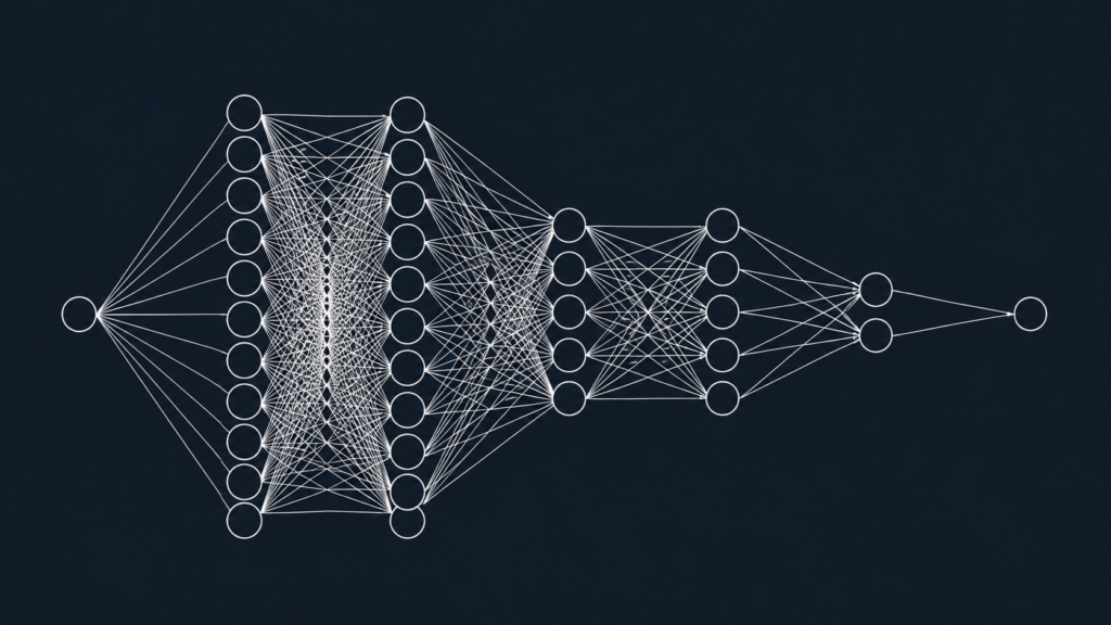 The Landscape of Intelligence neural network diagram